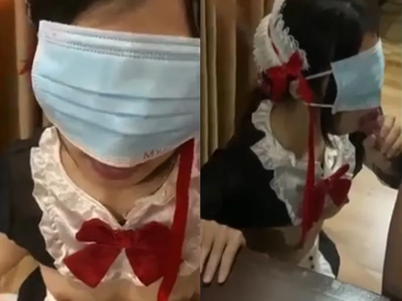 Bạn gái việt dâm cosplay nô lệ tình dục liếm bú con cậu bé điêu luyện