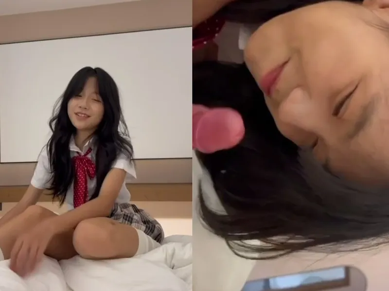 Em loli dễ thương liếm chim biến em thành con em đĩ nứng lồn p1